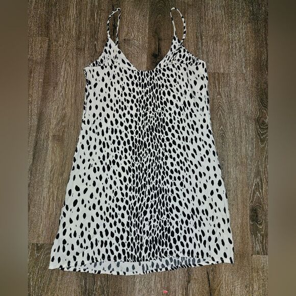 Reformation Ventura Slip Dress in Cheetah - Picture 3 of 8
